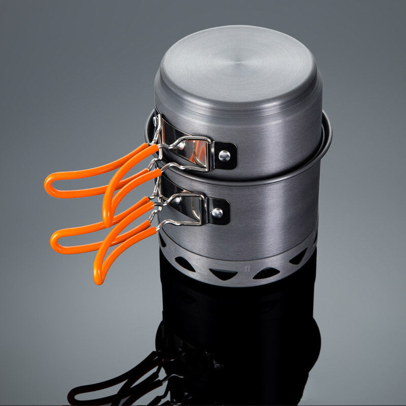 Elevate Your Camping Experience with Outdoor Heat-Collecting Cookware